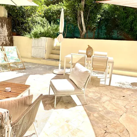 3p 88 M2 Terrasse Et Jardin A 20 Metres De La 公寓 昂蒂布