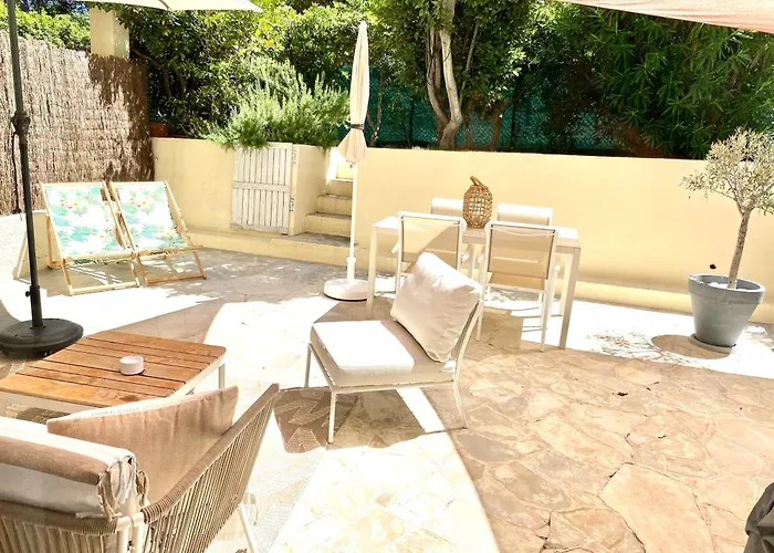 3p 88 M2 Terrasse Et Jardin A 20 Metres De La Daire Antibes